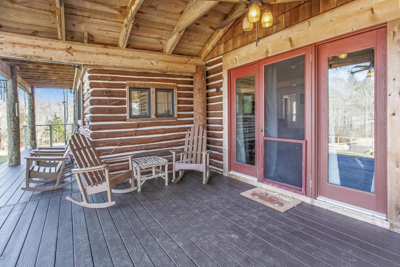 Refuge Ranch Retreat Log Cabin Lake 53+ Acres Локуст-Гров Экстерьер фото